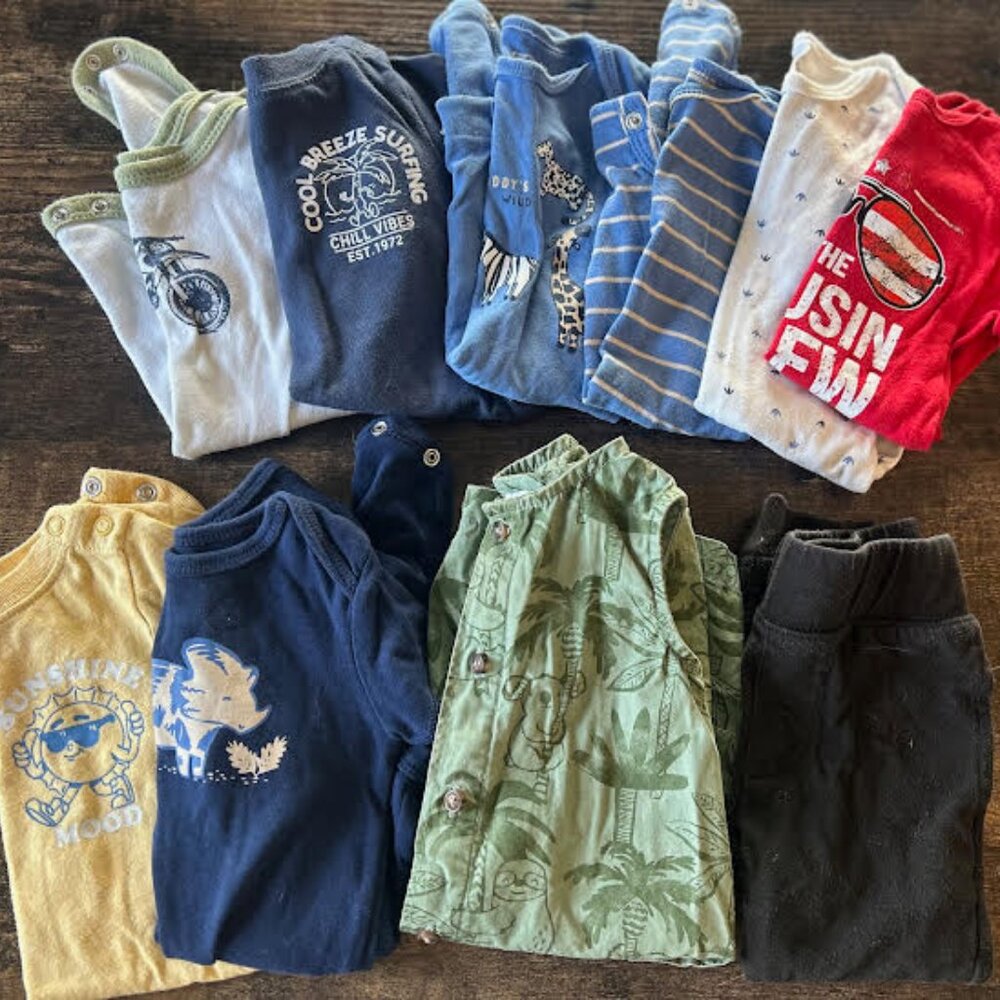 Boy Summer Clothing Bundle – Size 12 Months